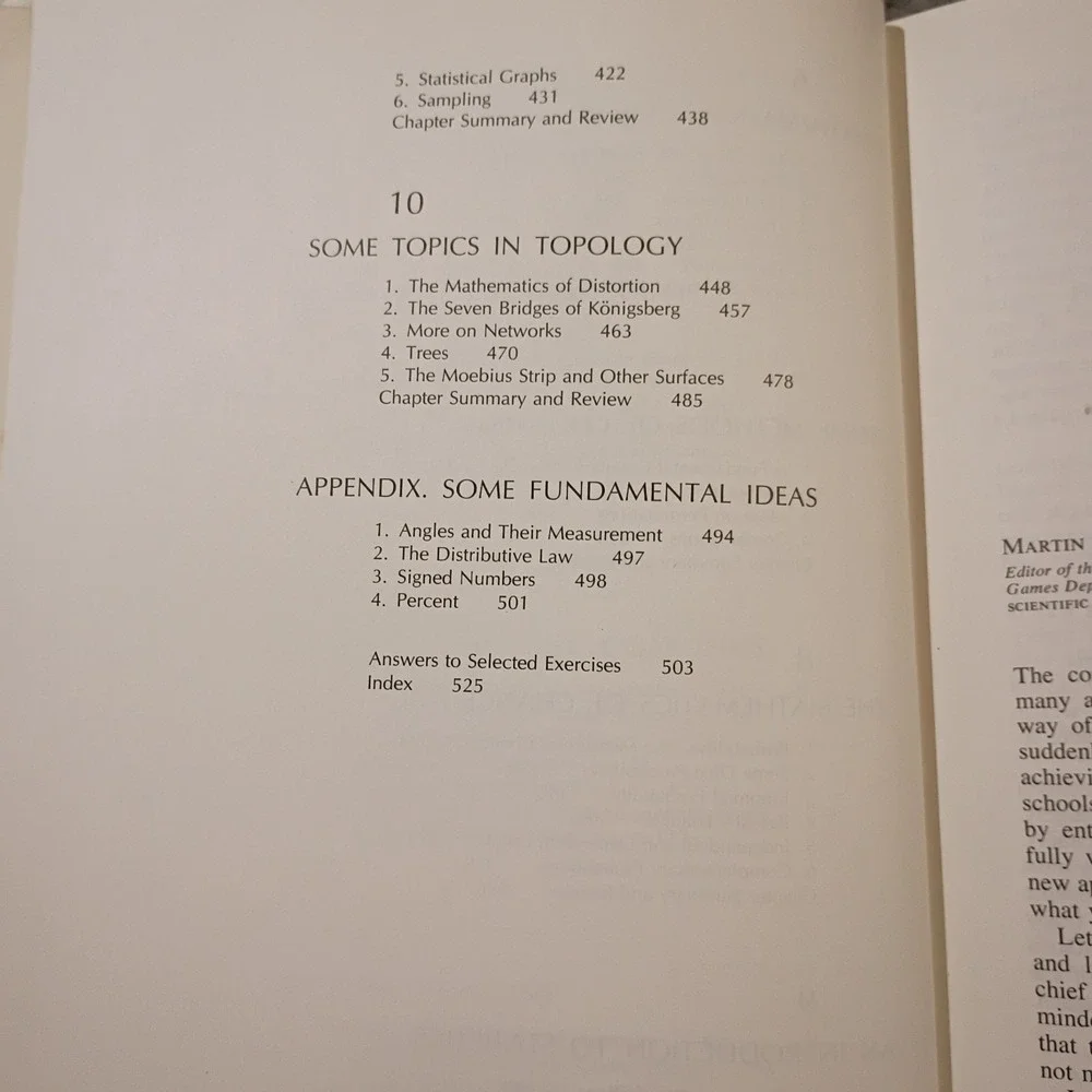 Mathematics: A Human Endeavor by Harold R Jacobs (hardcover, 1970) EUC VTG - Picture 9 of 9